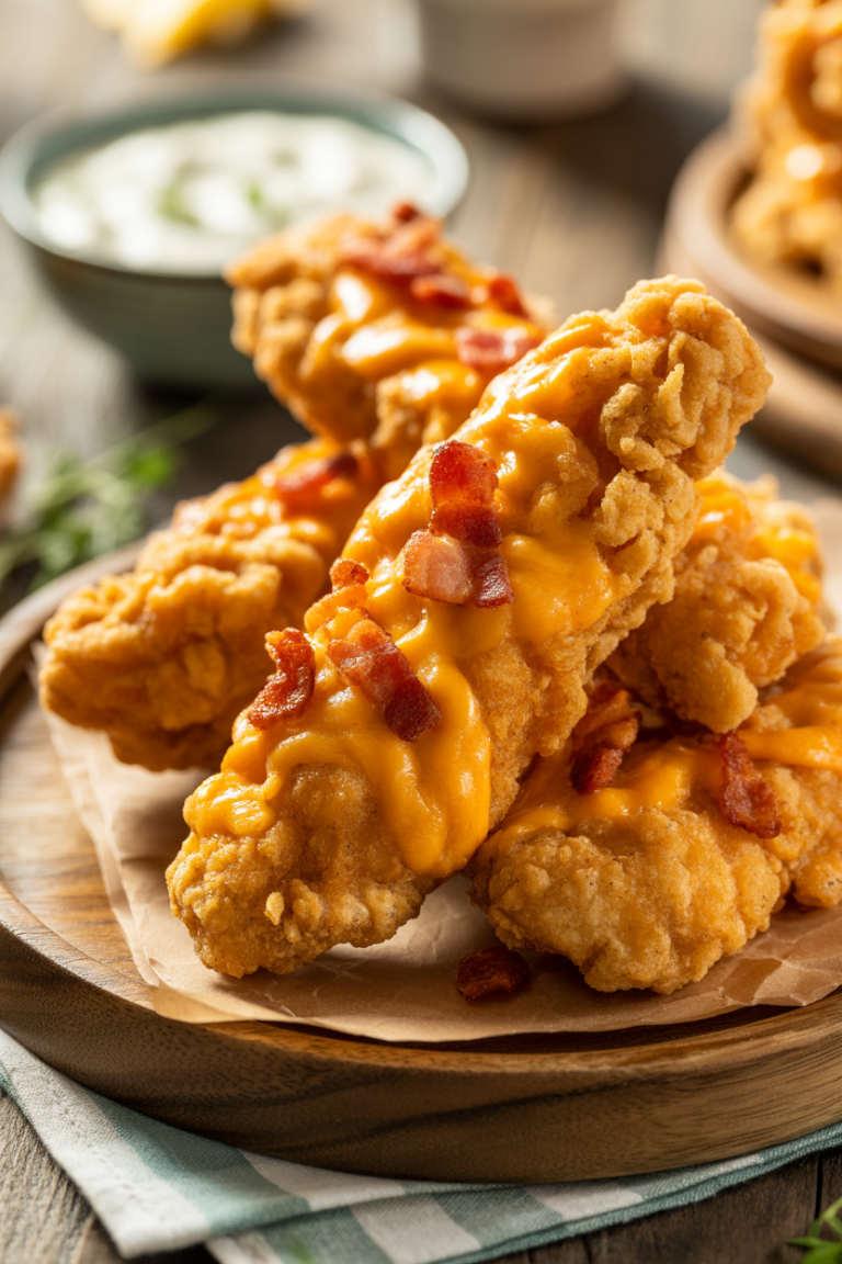 Crack Chicken Tenders – Ultra Crispy, Cheesy & Seriously Addictive!