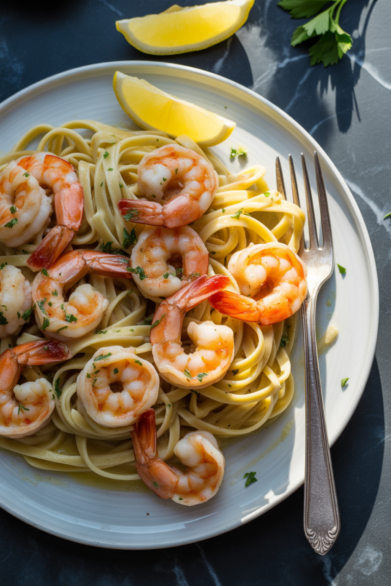 Gordon Ramsay Shrimp Scampi – Elegant, Garlicky & Bursting with Flavor!