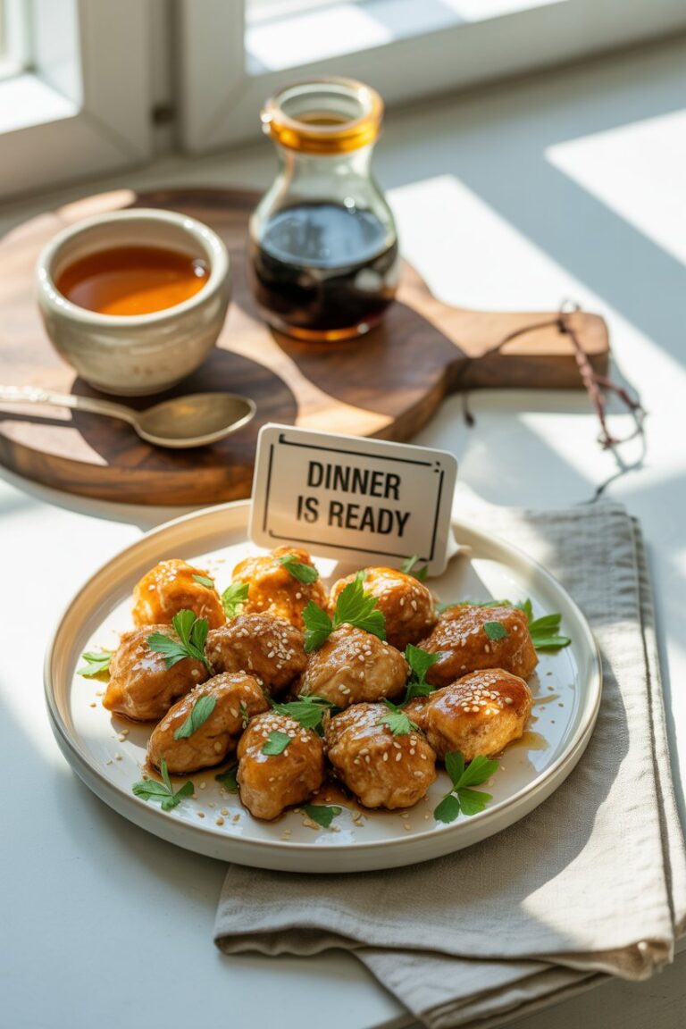 Slow Cooker Garlic Butter Beef Bites & Potatoes