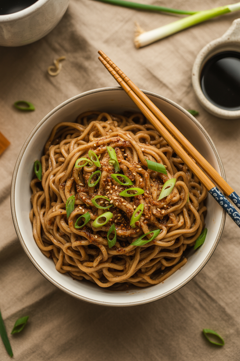 Mongolian Ground Beef Noodles 5 a photograph of a bowl of mongolian grou ocqqsOGDQtWfdoODv8pqjA T3Zb0fYQQ5qe6Qh4z7s0rw