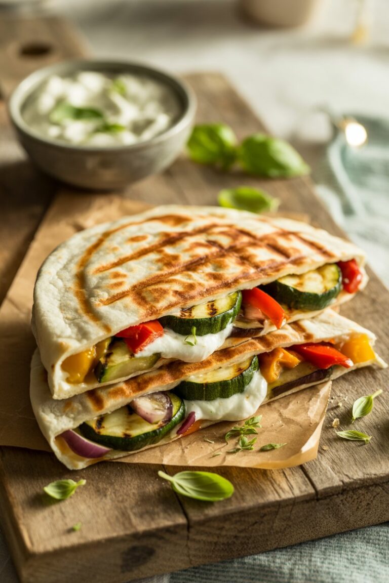 Grilled Mediterranean Veggie Quesadillas: A Fusion of Flavors That Will Transform Your Meal Game