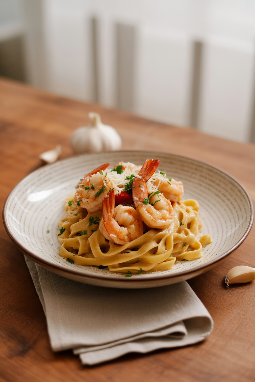 Marry Me Shrimp Pasta – Creamy, Garlicky & Absolutely Delicious! 3 a photograph of a plated serving of marr GqBoDHvTSiuRgyiBgUwR2Q Q W0 obpQcuNodRzIVbdUw