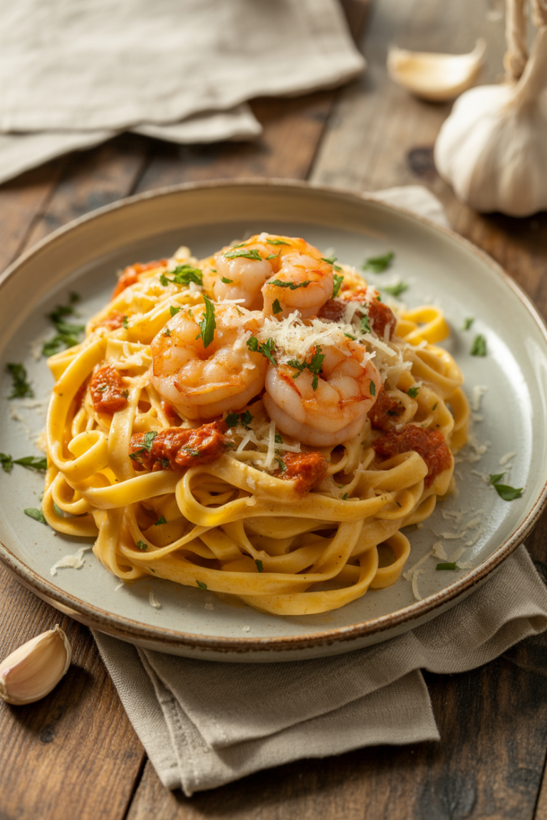 Marry Me Shrimp Pasta – Creamy, Garlicky & Absolutely Delicious!