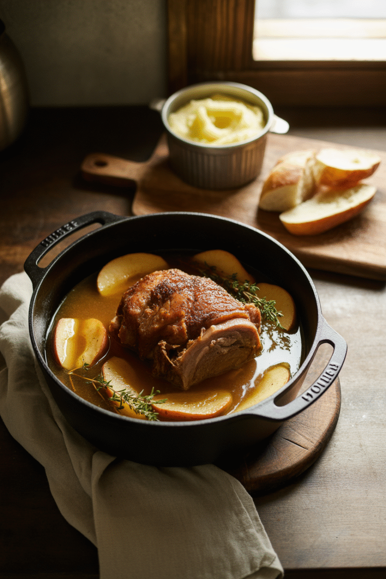 Apple Cider Braised Pork Shoulder 8 Apple Cider Braised Pork Shoulder