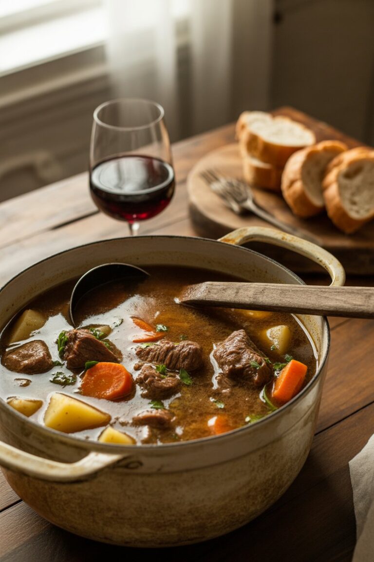Savory Slow-Cooked Hearty Beef Stew