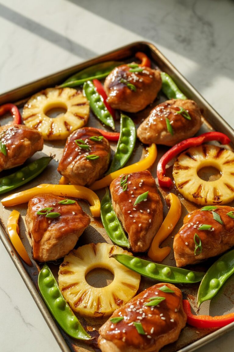 Sheet Pan Teriyaki Chicken and Pineapple: A Sweet and Savory One-Pan Wonder