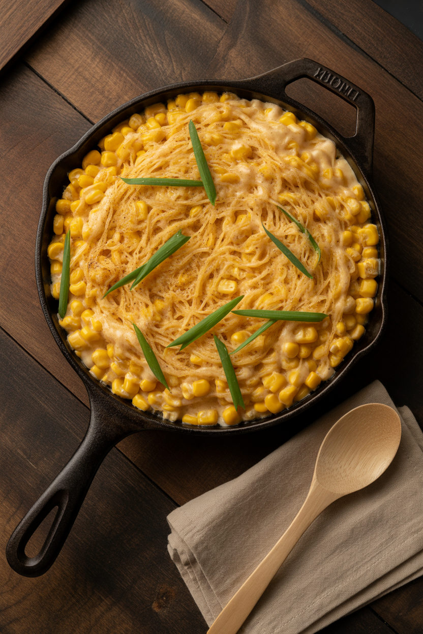 a photograph of a sizzling cast iron