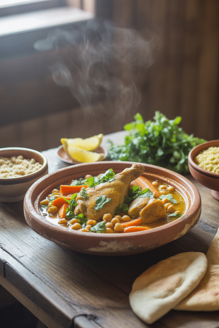 Moroccan Chicken Stew: A Cozy, Flavor-Packed One-Pot Delight