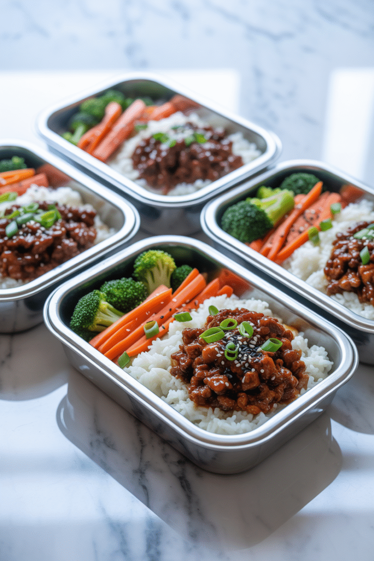 Meal Prep Ground Beef Teriyaki: A Flavor-Packed Weeknight Favorite
