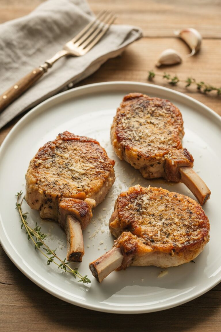 Garlic Parmesan Pork Chops: The Ultimate Weeknight Dinner Solution