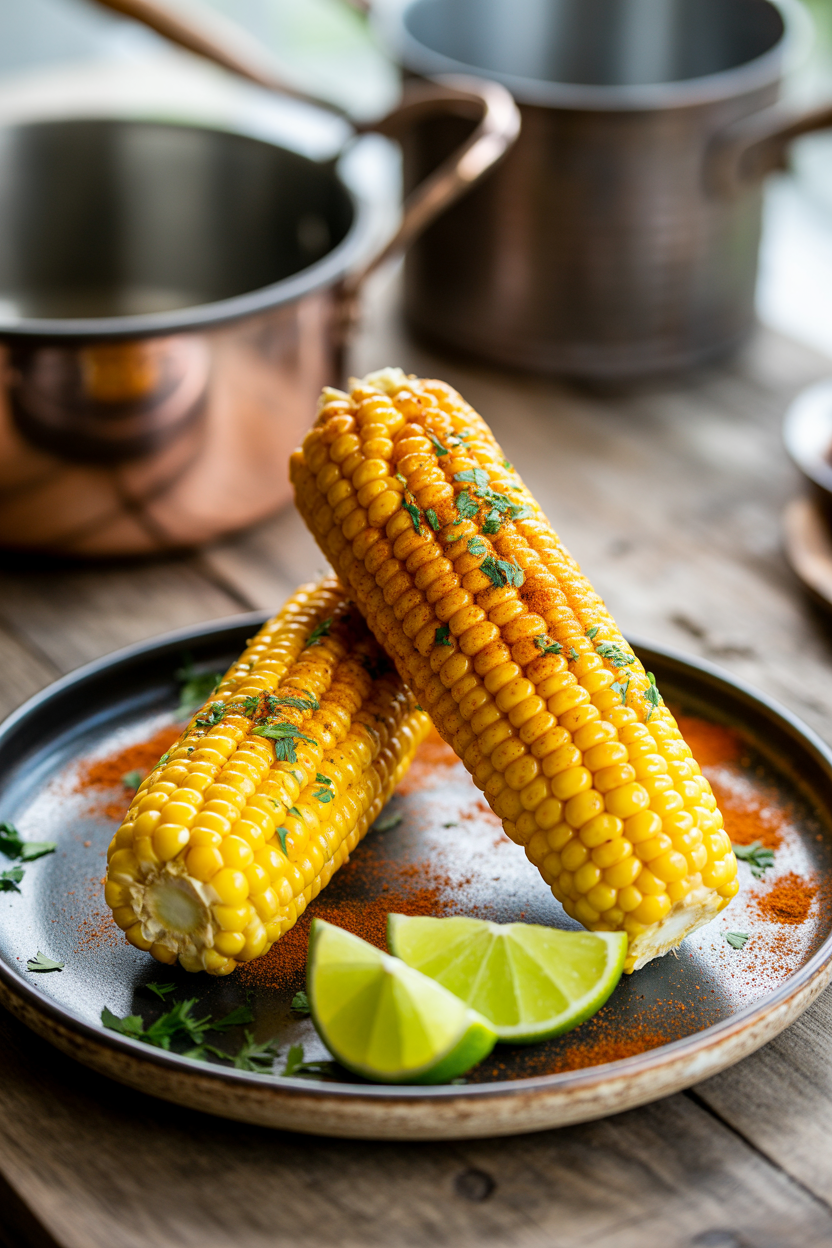a photograph of two vibrant cajun corn o uLypLHeVQ1i0voE6p9eYTg avMT4pd RLiGV 9EpwlwIw