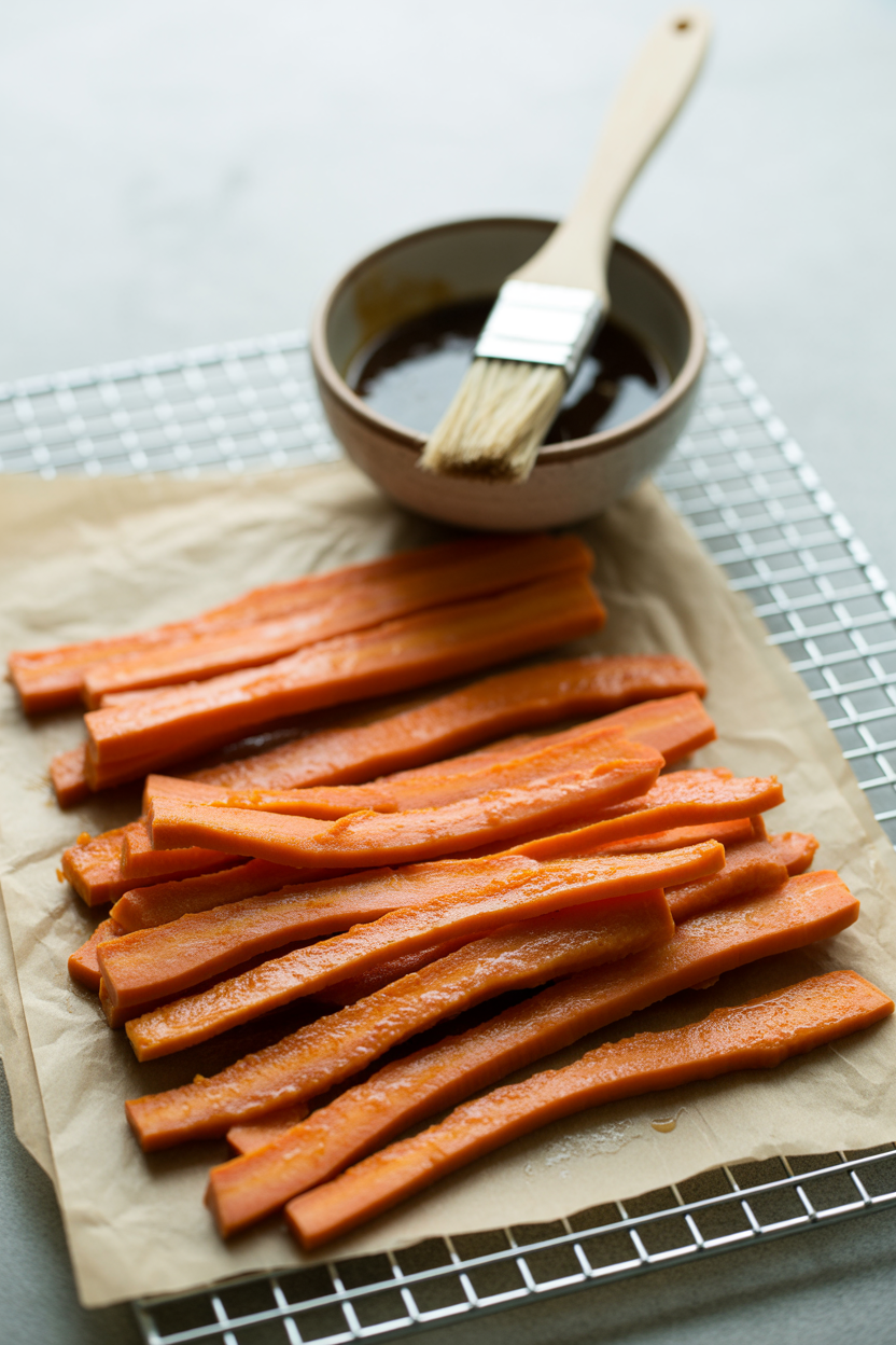Air Fryer Carrot Bacon – Crispy, Smoky & Surprisingly Addictive 1 a photograph showcasing a close up view sI7cCKP4RwqVNyijn eqLw 0 m17lj0SEyTP5cmCXuBeA