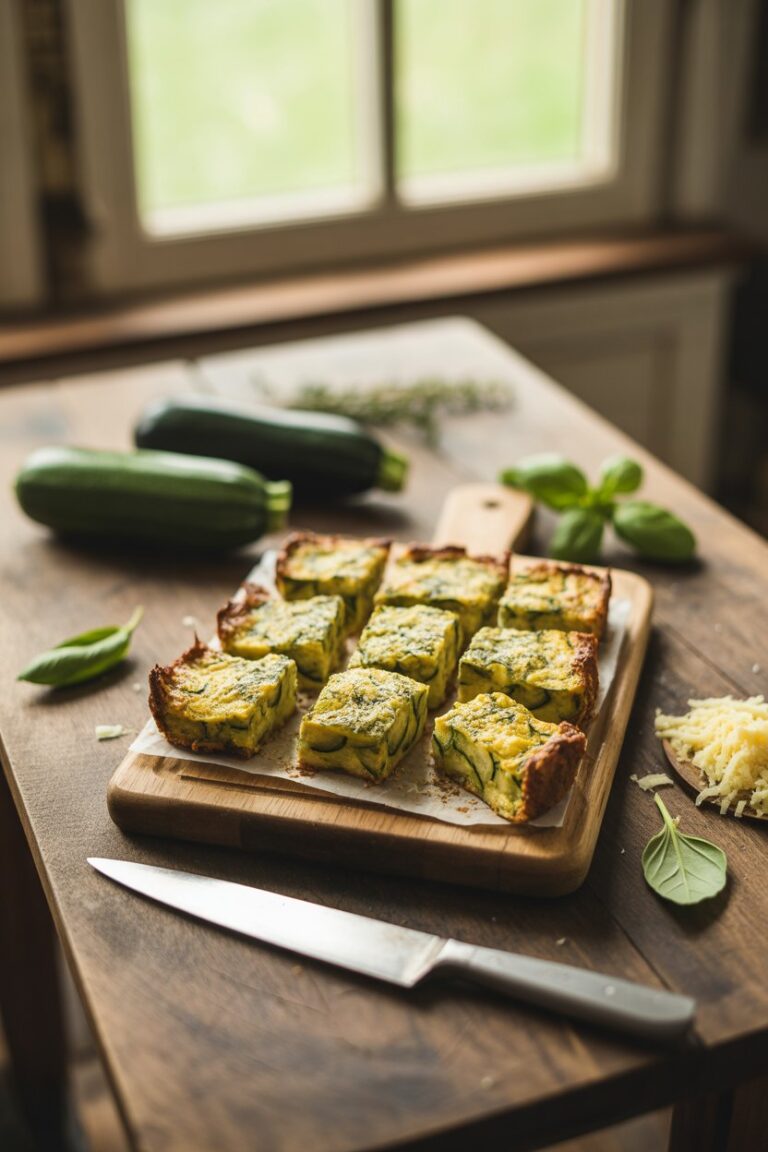 Vegetarian Zucchini Slice