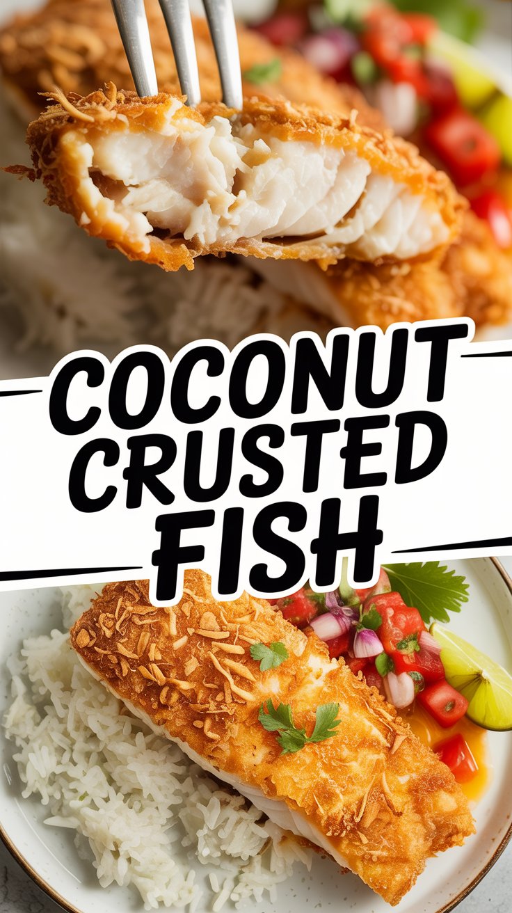 Coconut Crusted Fish – Crispy, Tropical & Delicious!