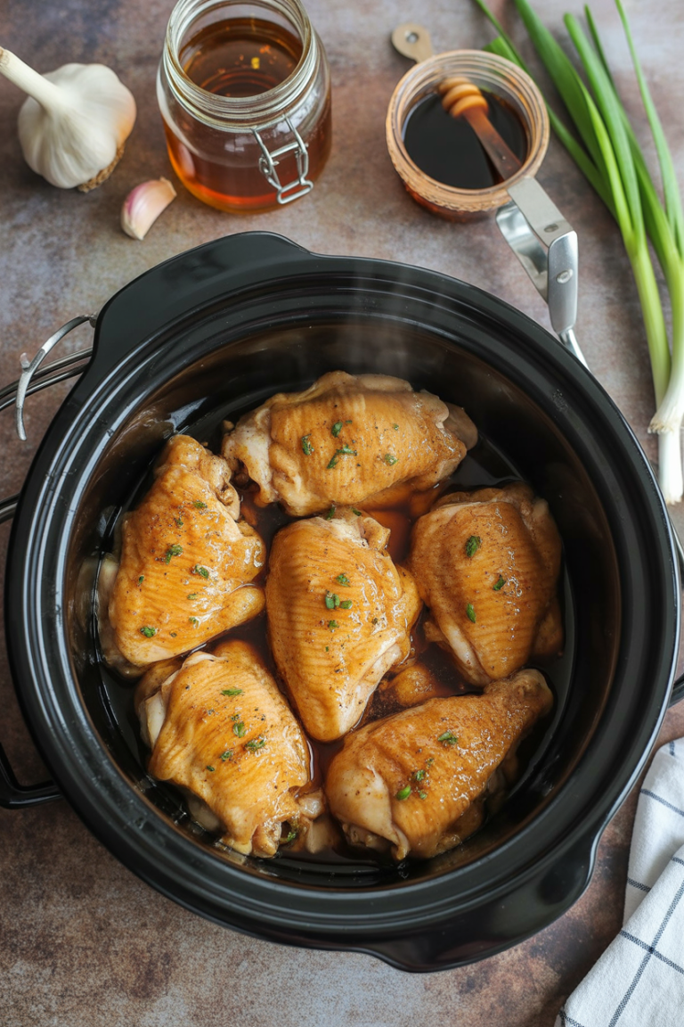 Honey Garlic Chicken Crock Pot: A Sweet & Savory Weeknight Savior
