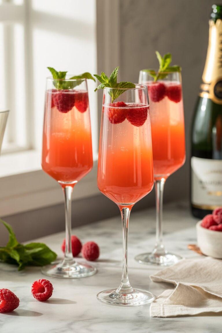 Raspberry Cream Mimosas: The Perfect Brunch Cocktail for Any Celebration